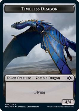 Timeless Dragon Token [Modern Horizons 2] 4