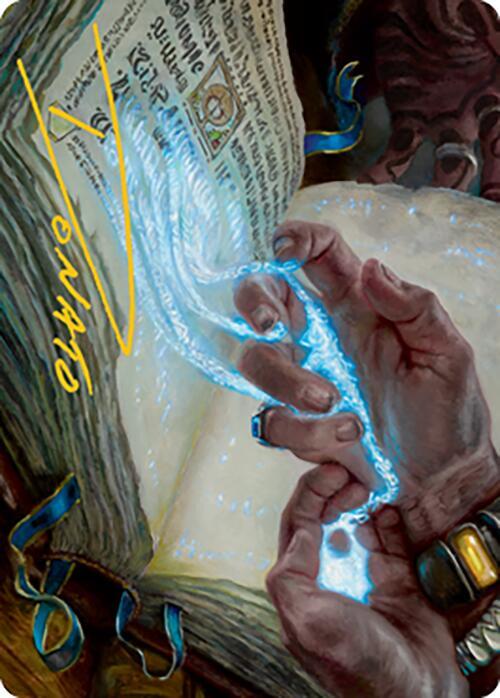 Mystic Redaction Art Card (Gold-Stamped Signature) [Art Series: Modern Horizons 2] 16