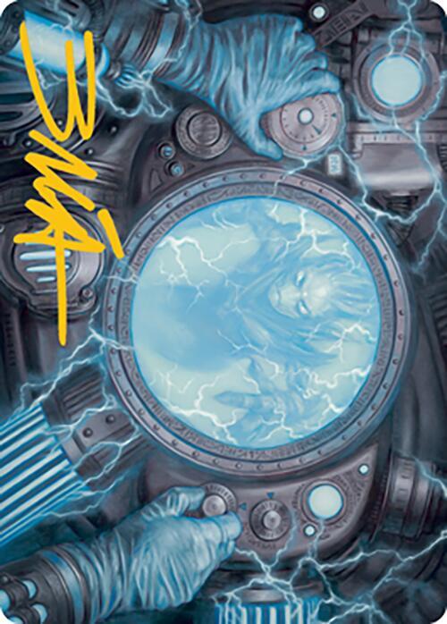 Recalibrate Art Card (Gold-Stamped Signature) [Art Series: Modern Horizons 2] 17