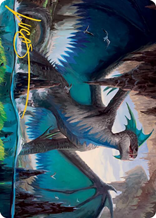 Murktide Regent Art Card (Gold-Stamped Signature) [Art Series: Modern Horizons 2] 20