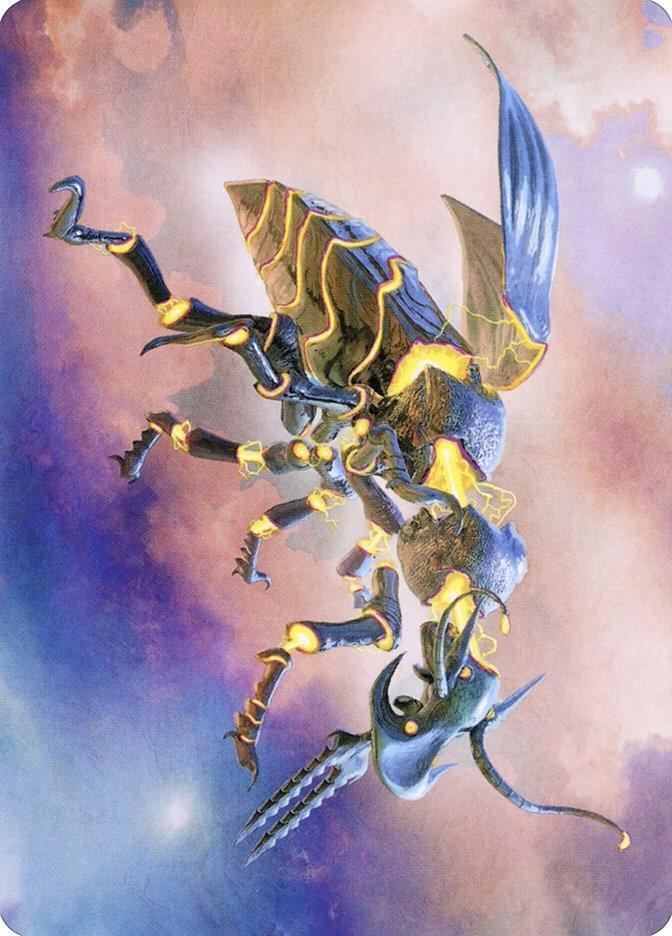 Zabaz, the Glimmerwasp Art Card [Art Series: Modern Horizons 2] 65