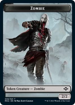 Zombie Token [Modern Horizons 2] 6