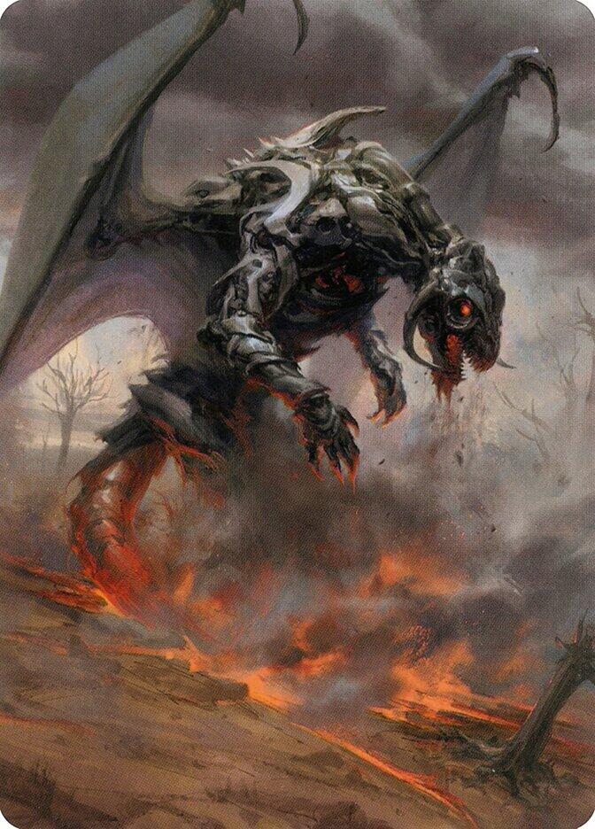 Scion of Draco Art Card [Art Series: Modern Horizons 2] 62