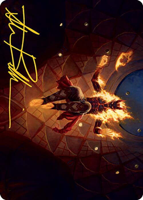 Yusri, Fortune's Flame Art Card (Gold-Stamped Signature) [Art Series: Modern Horizons 2] 60