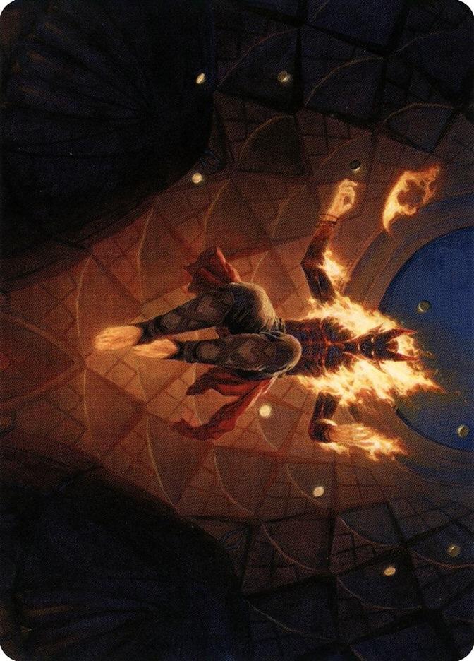 Yusri, Fortune's Flame Art Card [Art Series: Modern Horizons 2] 60