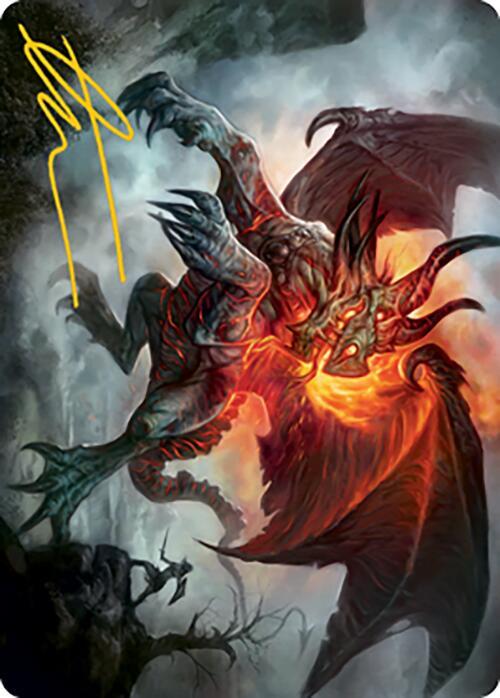 Piru, the Volatile Art Card (Gold-Stamped Signature) [Art Series: Modern Horizons 2] 58