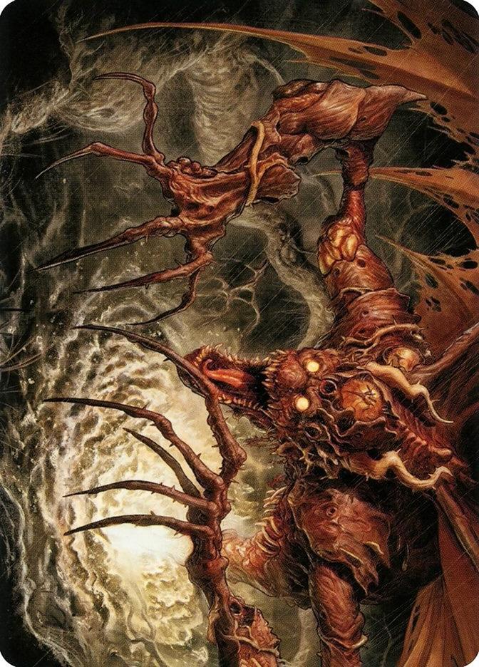 Archfiend of Sorrows Art Card [Art Series: Modern Horizons 2] 26