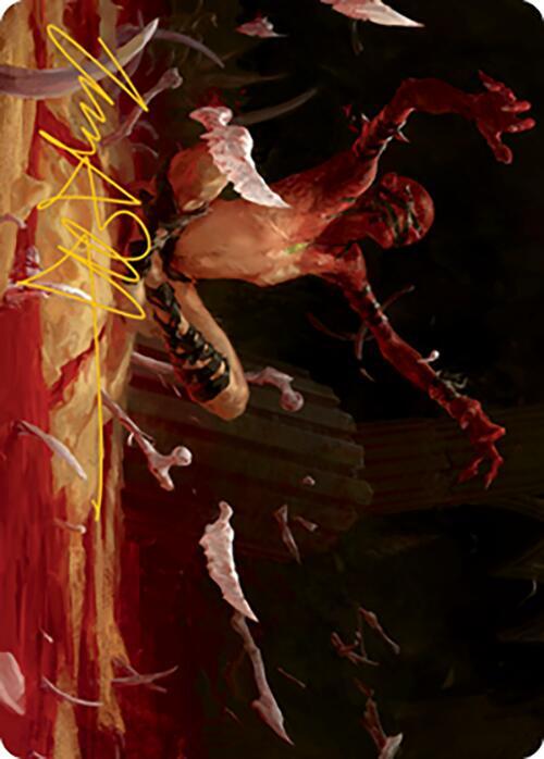 Bone Shards Art Card (Gold-Stamped Signature) [Art Series: Modern Horizons 2] 27