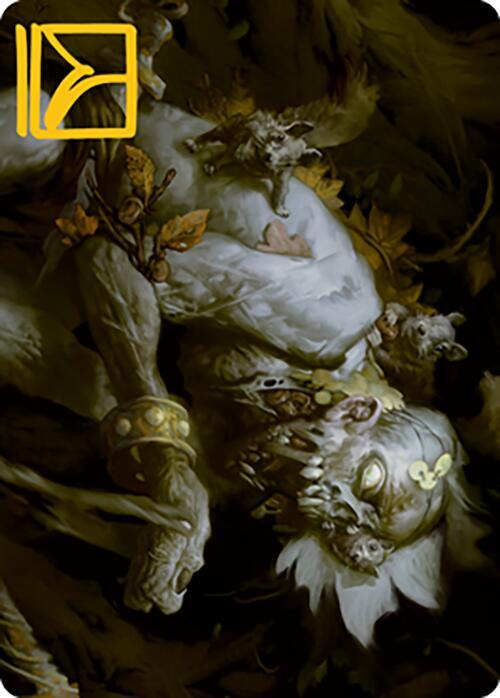 Nested Shambler Art Card (Gold-Stamped Signature) [Art Series: Modern Horizons 2] 32