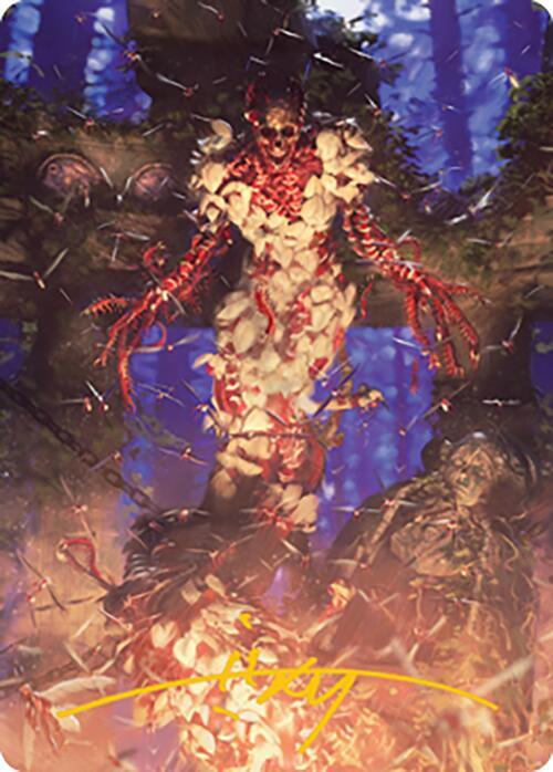 Grist, the Hunger Tide Art Card (55/81) (Gold-Stamped Signature) [Art Series: Modern Horizons 2] 55