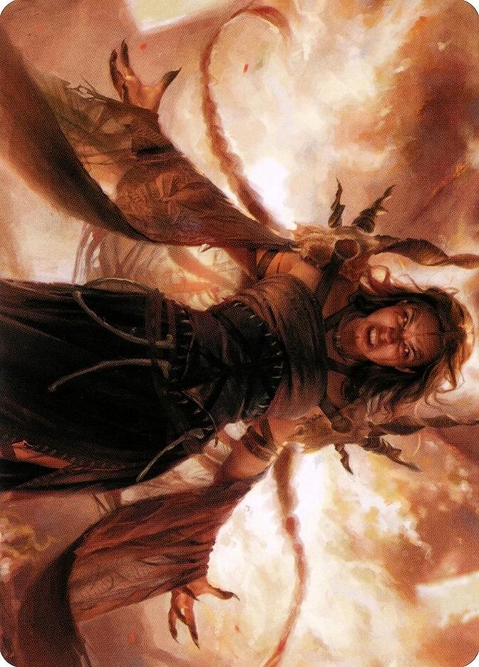 Dragon's Rage Channeler Art Card [Art Series: Modern Horizons 2] 35