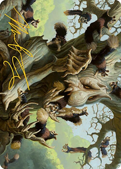 Scurry Oak Art Card (Gold-Stamped Signature) [Art Series: Modern Horizons 2] 40