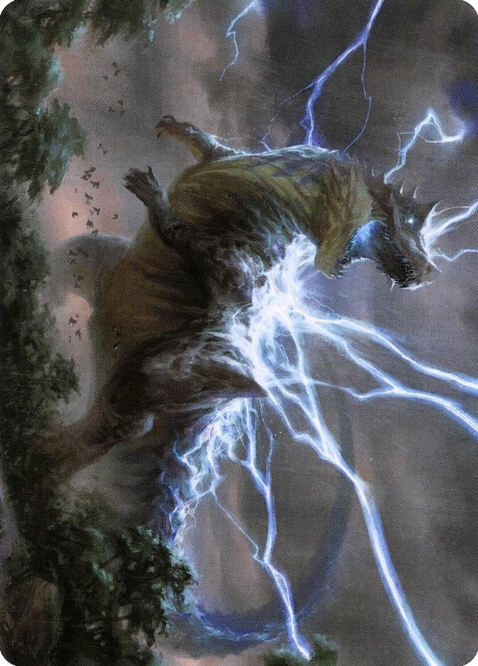 Thrasta, Tempest's Roar Art Card (41/81) [Art Series: Modern Horizons 2] 41