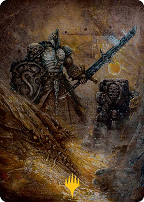 Dakkon, Shadow Slayer Art Card (48/81) (Gold-Stamped) [Art Series: Modern Horizons 2] 48