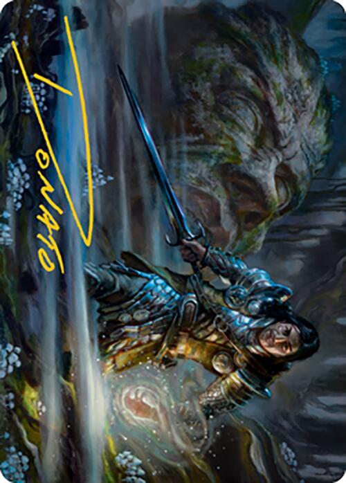 Carth the Lion Art Card (Gold-Stamped Signature) [Art Series: Modern Horizons 2] 47