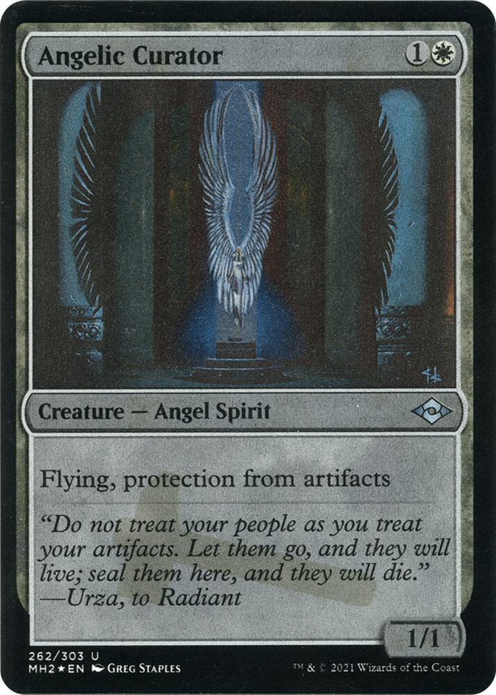 Angelic Curator (Foil Etched) [Modern Horizons 2] 262