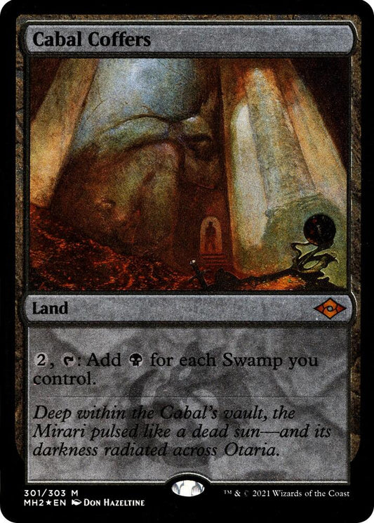 Cabal Coffers (Foil Etched) [Modern Horizons 2] 301