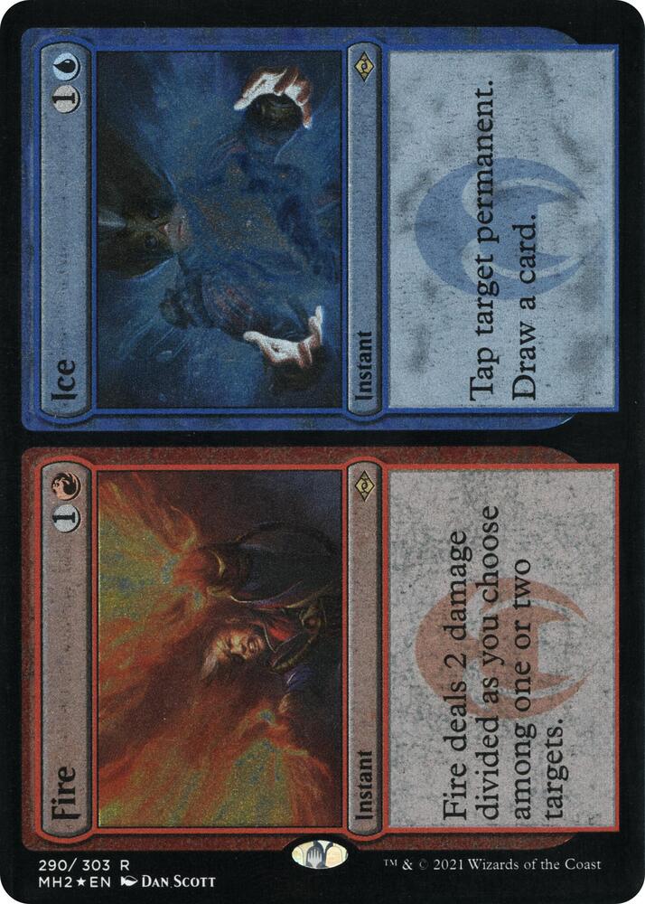 Fire // Ice (Foil Etched) [Modern Horizons 2] 290