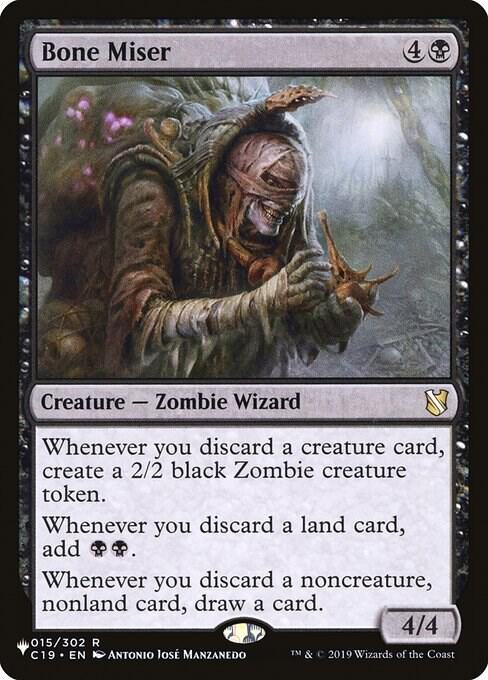 Bone Miser [The List Reprints] 015/302