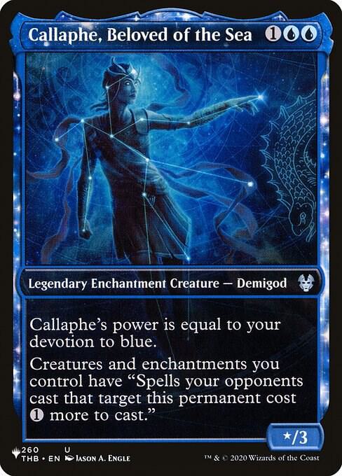 Callaphe, Beloved of the Sea (Showcase) [The List Reprints] 260/254