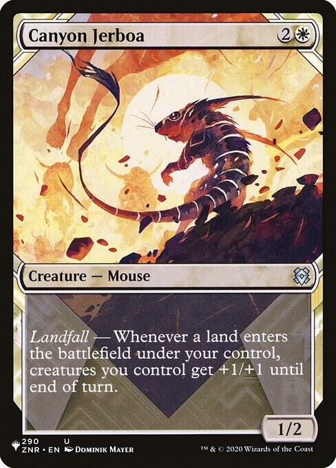Canyon Jerboa (Showcase) [The List Reprints] 290/280