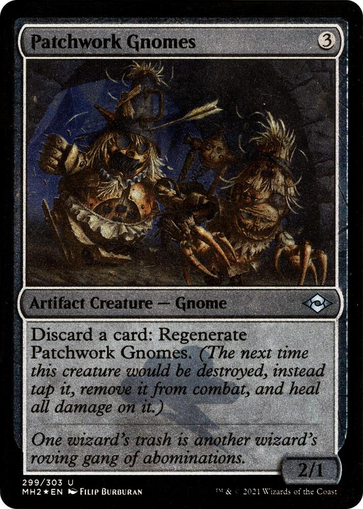 Patchwork Gnomes (Foil Etched) [Modern Horizons 2] 299