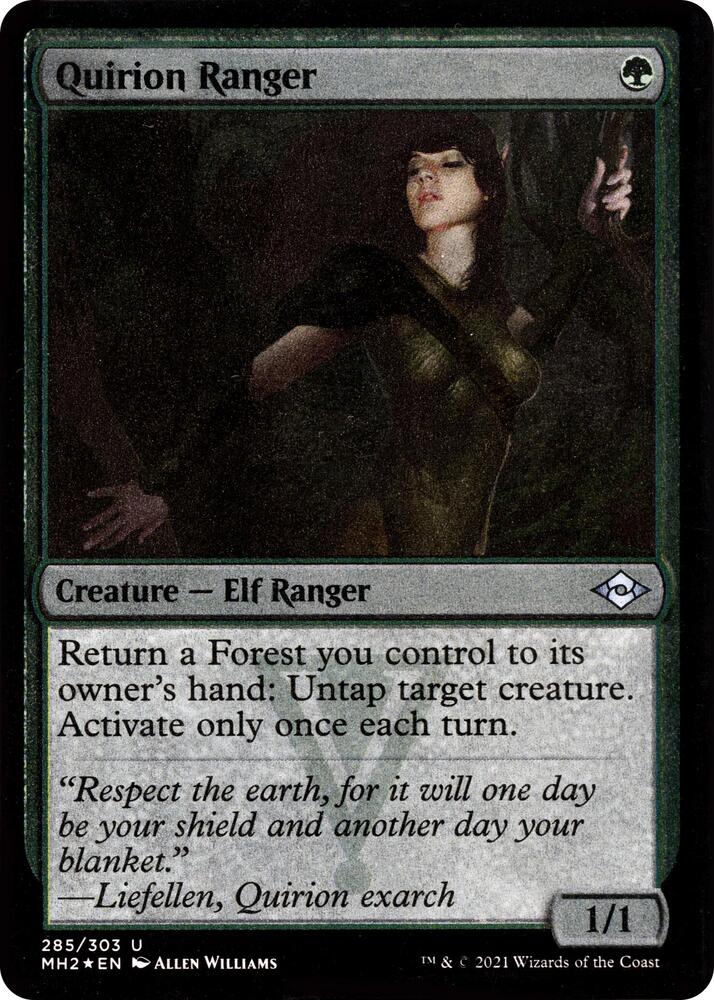 Quirion Ranger (Foil Etched) [Modern Horizons 2] 285