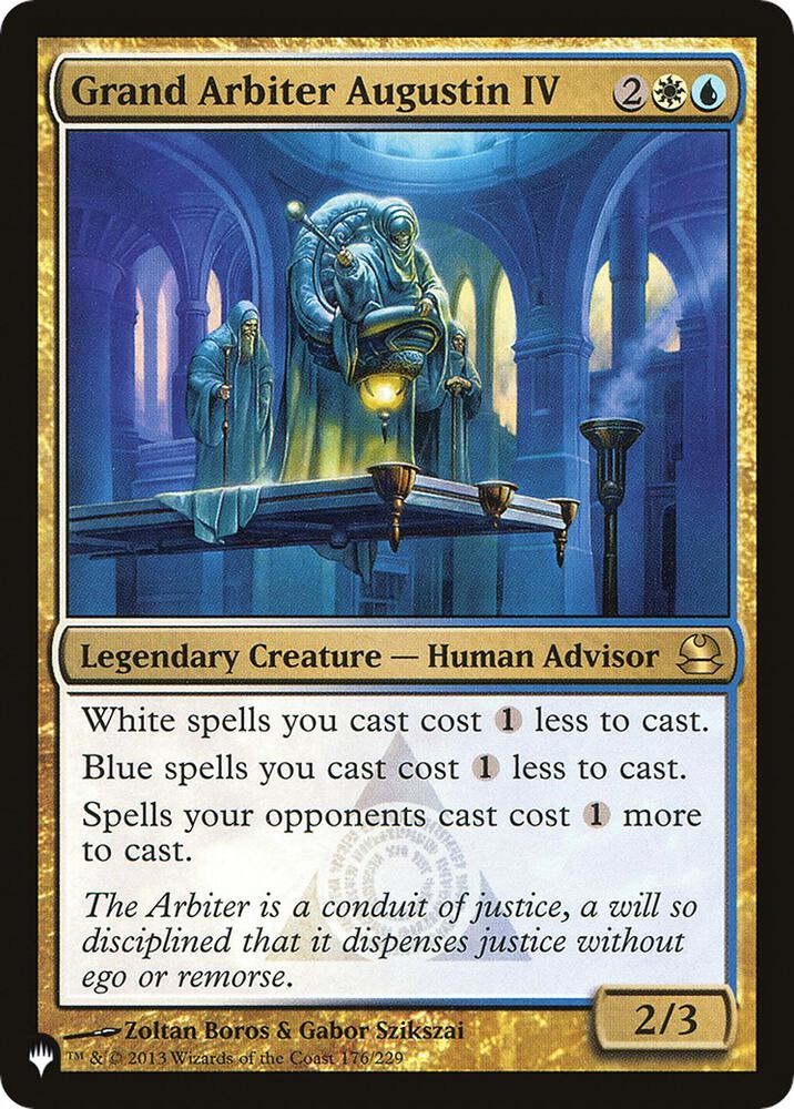 Grand Arbiter Augustin IV [The List Reprints] 176/229