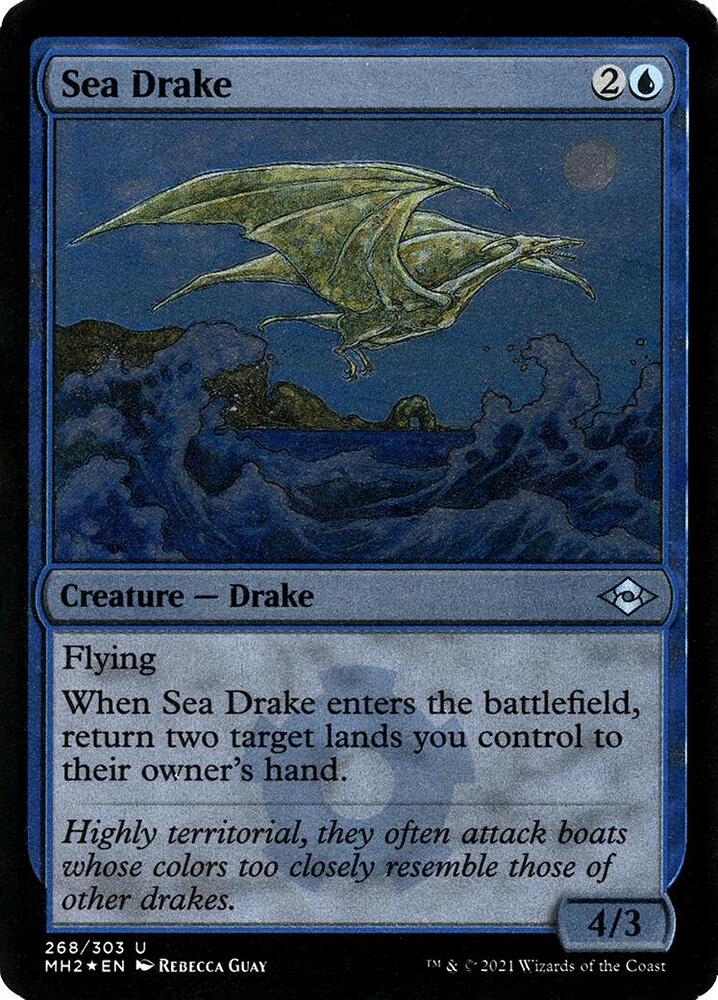 Sea Drake (Foil Etched) [Modern Horizons 2] 268