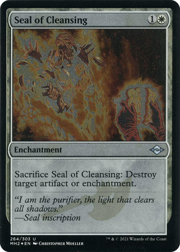Seal of Cleansing (Foil Etched) [Modern Horizons 2] 264