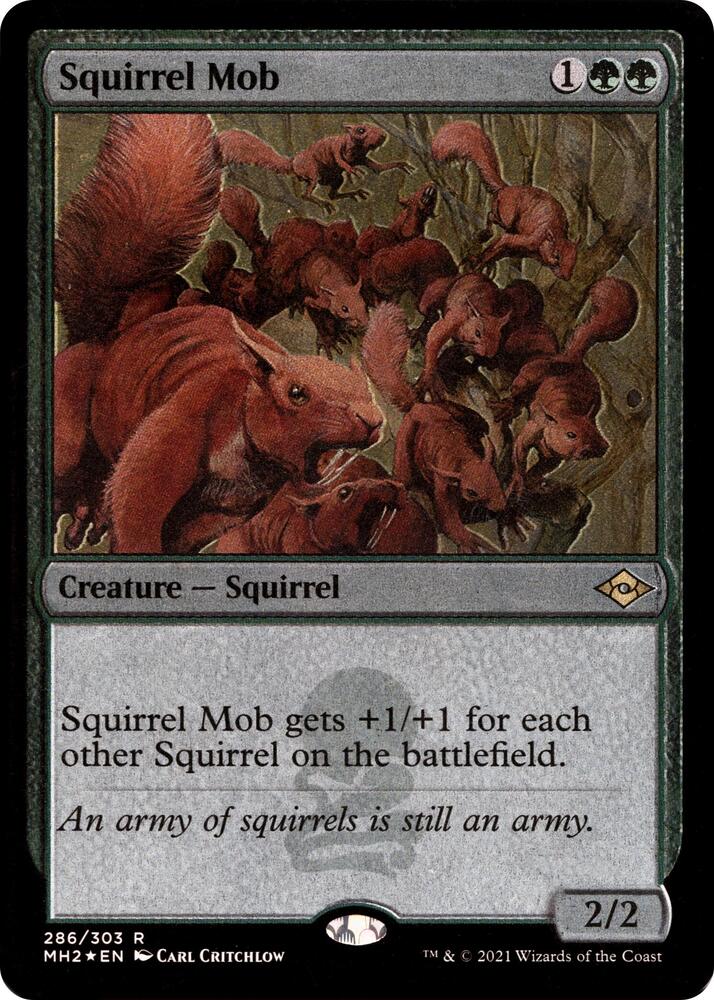 Squirrel Mob (Foil Etched) [Modern Horizons 2] 286
