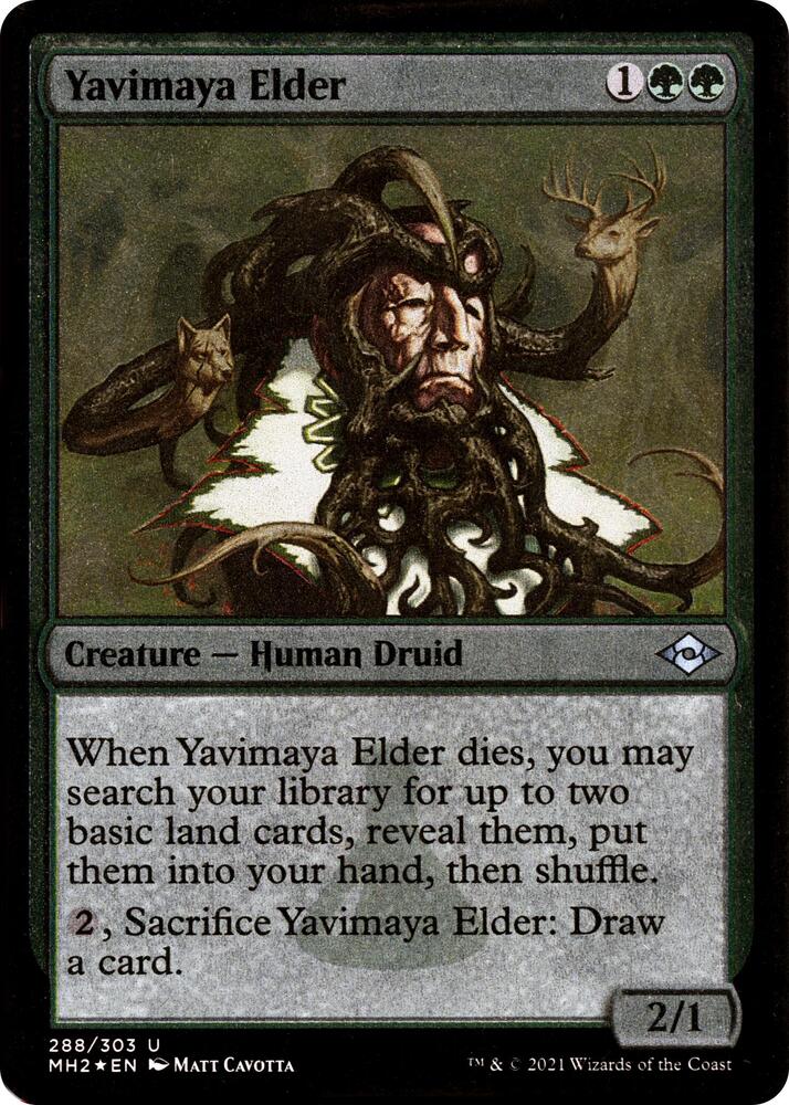 Yavimaya Elder (Foil Etched) [Modern Horizons 2] 288