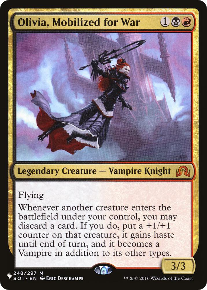 Olivia, Mobilized for War [The List Reprints] 248/297