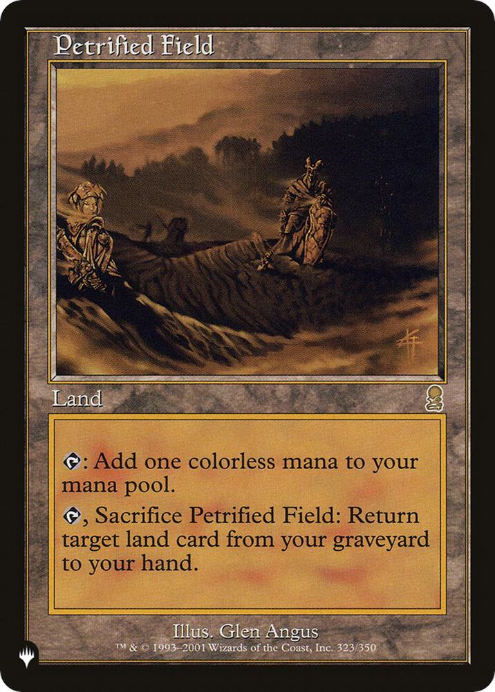 Petrified Field [The List Reprints] 323/350