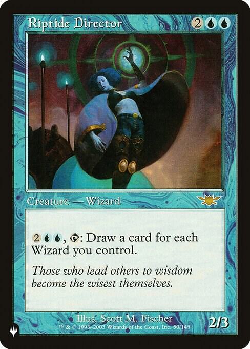 Riptide Director [The List Reprints] 50/145