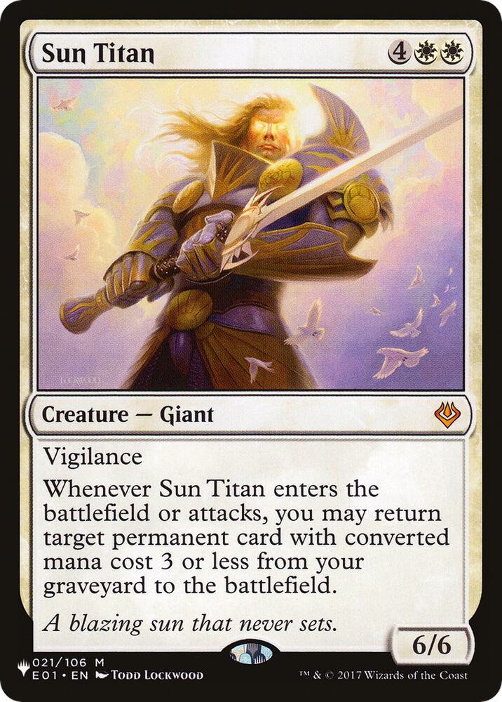 Sun Titan (E01) [The List Reprints] 021/106