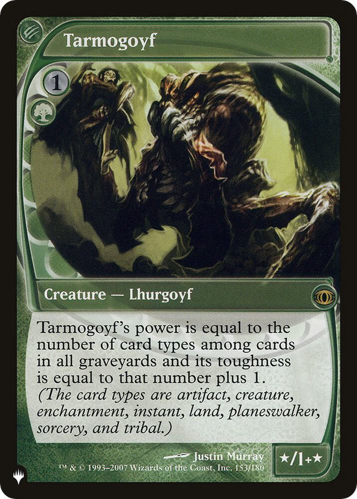 Tarmogoyf [The List Reprints] 153/180