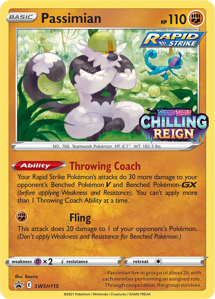 Passimian - SWSH115 (Prerelease) [SWSH: Sword & Shield Promo Cards] SWSH115