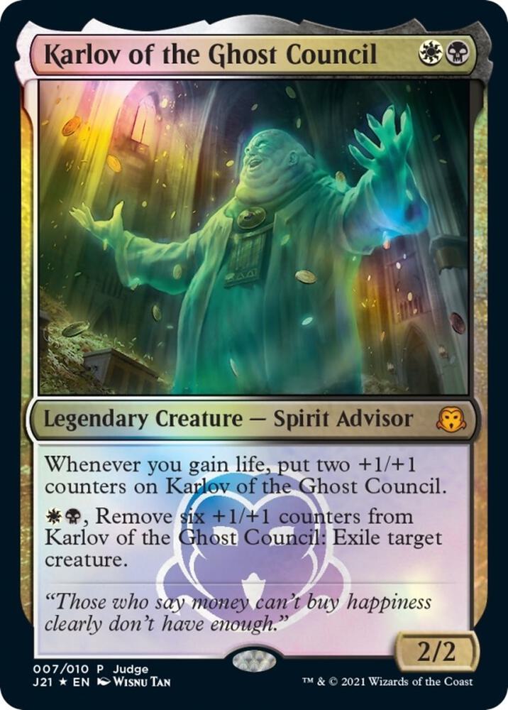 Karlov of the Ghost Council [Judge Promos] 7