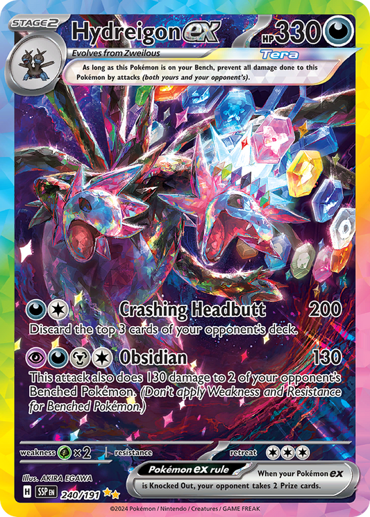 Hydreigon ex - 240/191 Surging Sparks