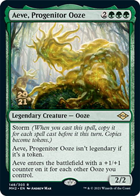 Aeve, Progenitor Ooze [Prerelease Cards] 148