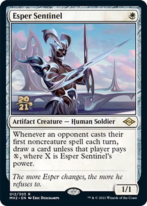 Esper Sentinel [Prerelease Cards] 12