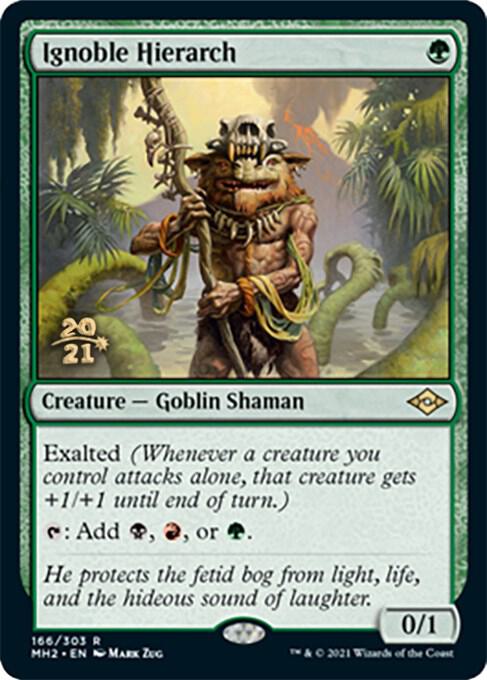 Ignoble Hierarch [Prerelease Cards] 166