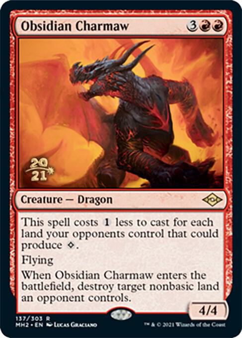 Obsidian Charmaw [Prerelease Cards] 137
