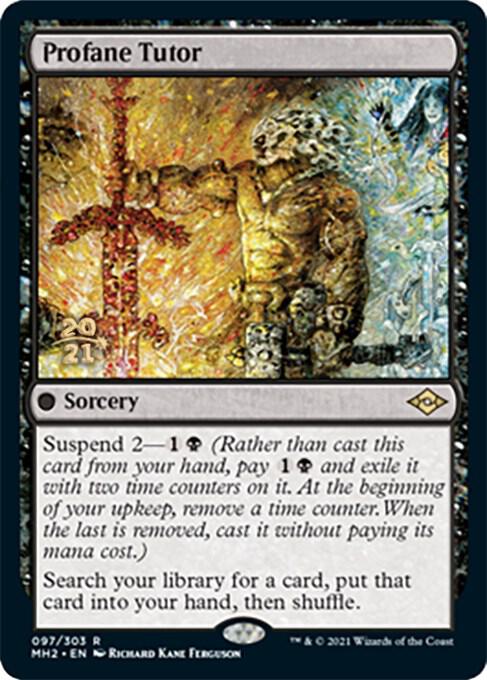 Profane Tutor [Prerelease Cards] 97