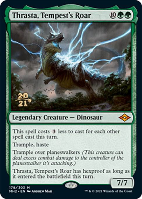 Thrasta, Tempest's Roar [Prerelease Cards] 178
