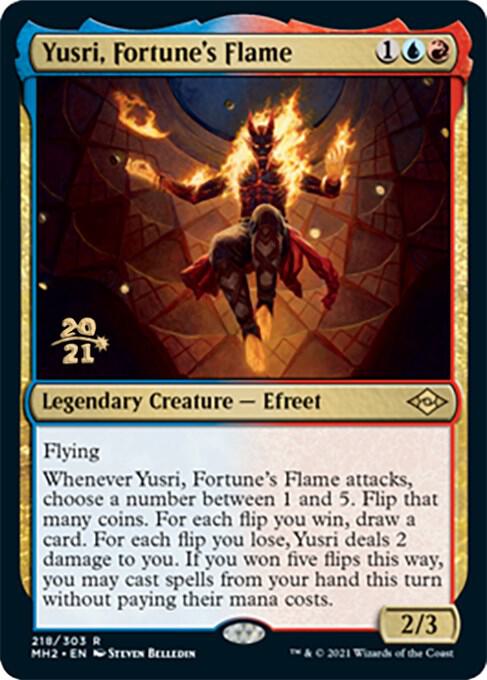 Yusri, Fortune's Flame [Prerelease Cards] 218