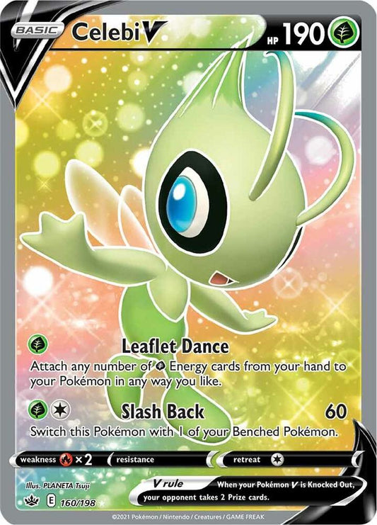 Celebi V (Full Art) [SWSH06: Chilling Reign] 160/198