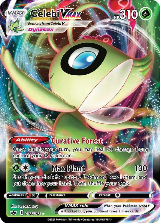 Celebi VMAX [SWSH06: Chilling Reign] 008/198