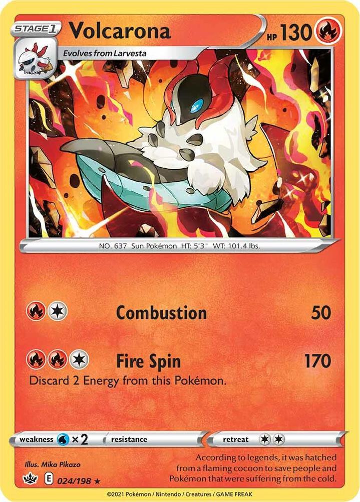 Volcarona [SWSH06: Chilling Reign] 024/198